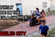 Nightly Ride on the Tesla Chopper Nightly Ride on the Tesla Chopper