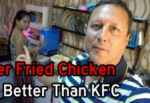 Philippines Lifestyle…Filipina Wife #2 Says JUST PUT SALT! Fried Chicken Better Than KFC