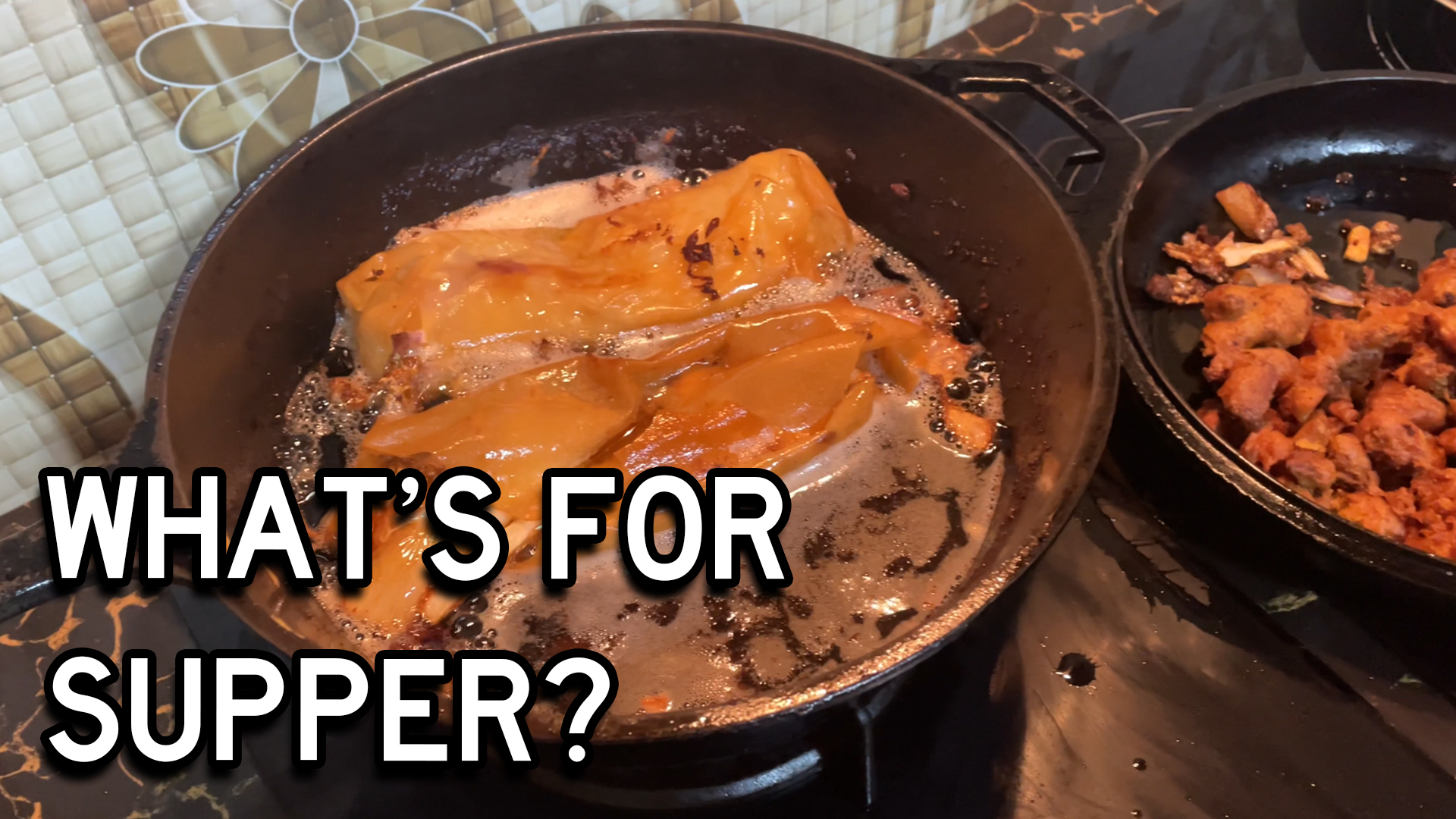 Cooking Pancake Chicken Nuggets and BIG Spring Rolls with General