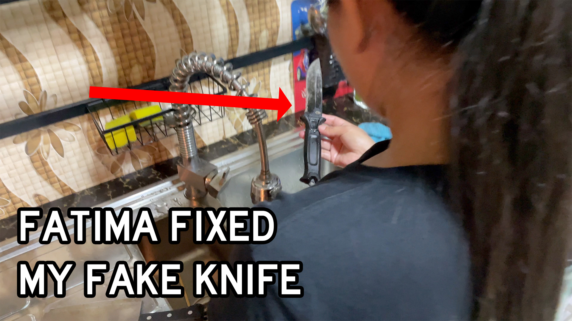 The Handle on My Fake Knife Turned to Mush