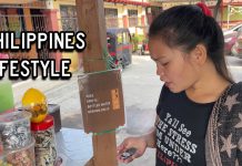 Philippines Lifestyle…Quick Brownout, I’m Cooking Supper, and Filipina Wife #2 Counts Coins at the Sari-Sari Store 2023 0320 Philippines Lifestyle Fatima Counts Coins