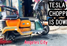 EMERGENCY REPAIRS on the Tesla Chopper COST A FORTUNE! Philippines Lifestyle Tesla Chopper is Down Flat Tire Fixed for 89 Cents