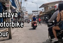 Pattaya to Jomtien Beach on the Motorbike Pattaya Motorbike Tour