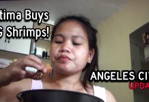 Filipina Wife #2 Buys a KILO of BIG SHRIMPS! Angeles City UPDATE Philippines Lifestyle Angeles City Fatima Buys Big Shrimps