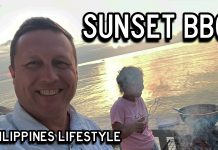 Cooking on a MILLION-DOLLAR GRILL! Sunset Barbecue at the Beach! Philippines Lifestyle Little Sanity Beach House Sunset Barbecue Cebu Daanbantayan