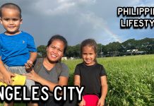 A Beautiful Rainbow and Rain at Clark Parade Grounds #AngelesCity Philippines Lifestyle Angeles City Rainbow at Clark Parade Grounds