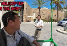 Arriving at the Waldorf in a Bicycle Taxi… Arriving at the Waldorf in a Bicycle Taxi