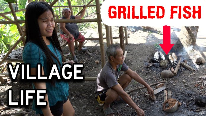 Philippines Village Family Day! We're Cooking Grilled Fish.