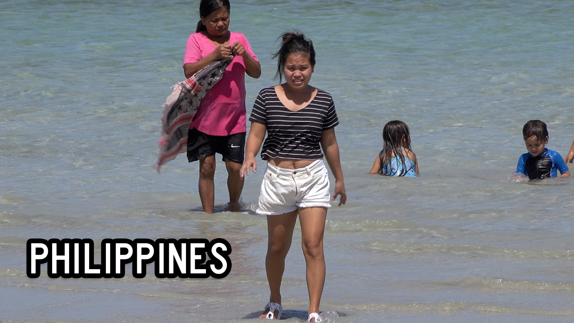 Philippines Lifestyle Overstay Road Family Day at the Beach Village Life