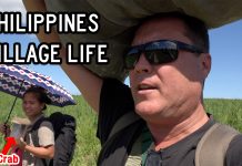Philippines Lifestyle – Trekking to Filipina Wife’s Village with a Pet Crab? Philippines Lifestyle Overstay Road Village Life Trekking