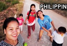 Filipinas Walk with the Children, Grandma Cleans, and the Vegetable Garden is Almost Ready to Plant. Filipinas Walk with the Children, Grandma Cleans, and the Vegetable Garden is Almost Ready to Plant.