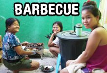 Village Filipinas Eat Chips AND Ice Cream BEFORE Supper! Grandma and Kalamansi Cook Barbecue Chicken Village Filipinas Eat Chips AND Ice Cream BEFORE Supper! Grandma and Kalamansi Cook Barbecue Chicken on the Grill