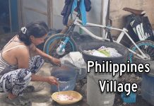 Philippines Village Family Day – Cleaning Fish, Squatters in the Tent? Taytay Wants Fish Gut Soup? Philippines Village Family Day - John John Cleans Fish, Ate Maymay Chops Chicken, Taytay Plans To Make Fish Gut Soup!