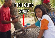 Philippines Village Family Day – Flo Taste Tests Taytay’s Fish Guts Soup, Cooking Pancit, & Coconuts Philippines Village Family Day - Flo Taste Tests Taytay's Fish Guts Soup, Cooking Pancit, & Coconuts