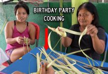 Filipinas Spend 2 Days Cooking and Preparing for a Birthday Party, But What About The Cake? Filipinas Spend 2 Days Cooking and Preparing for a Birthday Party!