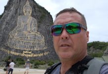 Fishing Boats on Jomtien Beach, I’ll Try To Get A Cup of Coffee, & Motorbike Ride to Khao Chee Chan Morning Walk on Jomtien Beach, I'll Try To Get A Cup of Coffee, and Motorbike Ride to Khao Chee Chan