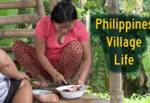 Philippines Village FAMILY DAY – Cooking 4 Kilos of Pork On Homemade Barbecue Grill Philippines Village Life - Cooking 4 Kilos of Pork Over $1 USD Barbecue Grill?