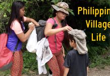 HUGE Reptile Scares One Of My Cheetahs On The Jungle Trail to Fatima’s Village! Philippines Village Life - Trekking To Grandma's House With 5 Kilos of Rice, 4 Kilos of Pork, and 2 Kilos of Vegetables