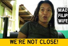 Filipina Wife Does Tampo (Silent Treatment) To Foreign Husband. For How Long and What’s The Cure? Filipina Wife Does Tampo (Silent Treatment) To Foreign Husband. For How Long and What's The Cure?