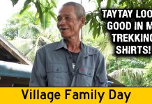 Philippines Village Family Day – Eating Grilled Fish for Lunch and TayTay Looks Good In New Fashion Philippines Village Family Day - Eating Grilled Fish for Lunch and TayTay Looks Good In New Fashion