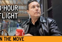 Emotional Departure from The Kids, Noisy Fire Alarm, & Airport Fashion Violations Just Won’t Stop 3 Hour Flight On The Move