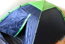 LOCKDOWN DAY 81 – Review of Our New Tent from Ace Hardware $22 USD Ace Hardware Philippines Camping Tent 2 Person