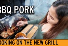 We’re Cooking Barbecue Pork Steaks and Chicken on the New Charcoal Grill BBQ Pork Steak Cooking On New Barbecue Grill Philippines Lifestyle