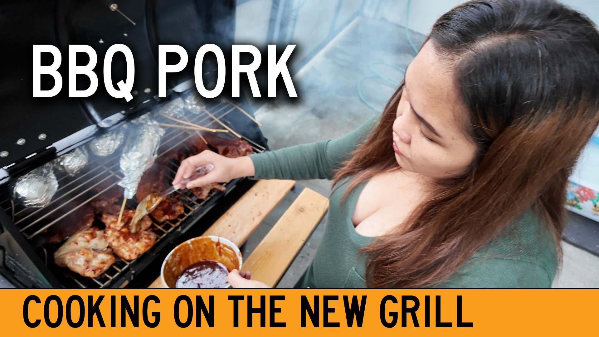 BBQ Pork Steak Cooking On New Barbecue Grill Philippines Lifestyle