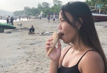 Walking on Baloy Beach with My #Filipinas, Rudy’s Ice Cream Cart, & Chillin’ With Subic Bay Johnny Baloy Beach Overstay Road Filipinas