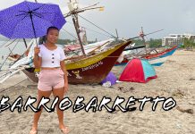 Rainy Day in Barrio Barretto – Walk on the Beach with Filipina Wife #2 Barrio Barretto Philippinens Beach