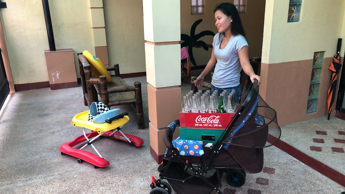 I’m Out of Beer and Filipina Wife #1 Claims She Has NO MONEY! There’s Just One Problem… Beer Run in the Stroller