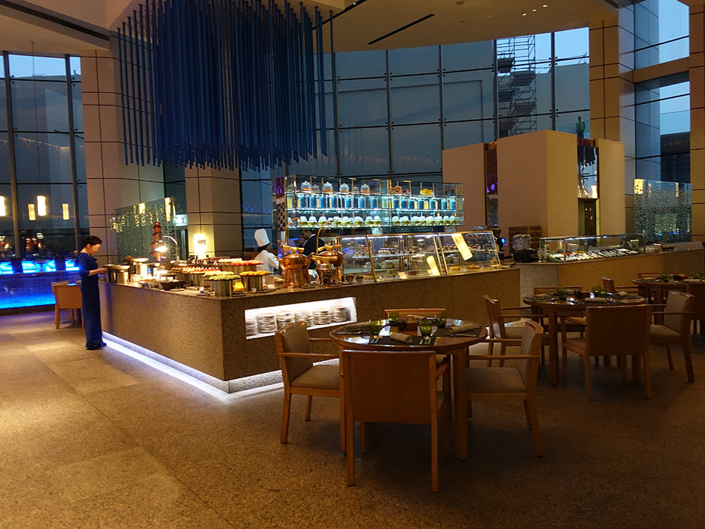 Best Hotel in Dubai Intercontinental Dubai Festival City Review Anise Restaurant Dining Room Sony RX100 V