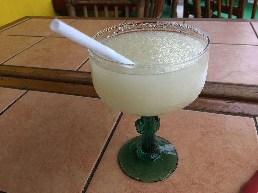 Best Place to Eat in Angeles City Philippines Tequila Reef Cantina Bar and Restaurant - Frozen Margarita