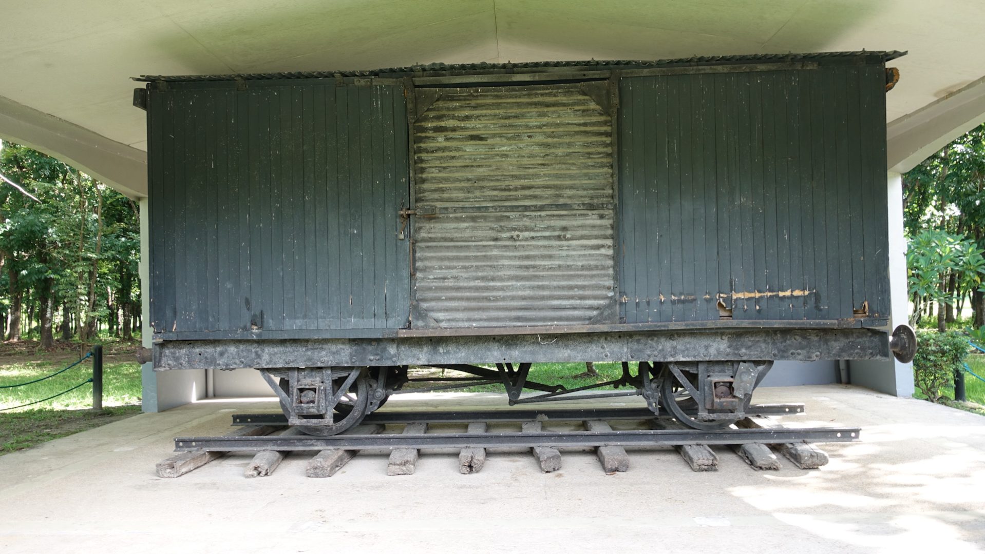 Boxcar Bataan Death March Capas National Shrine Philippines