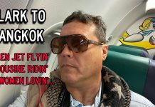 CAUSE I’M LEAVIN’ ON A JET PLANE… Clark to Bangkok