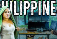 Cooking Grilled Fish During Thunderstorm in Philippines Cooking Grilled Fish During Thunderstorm in Philippines