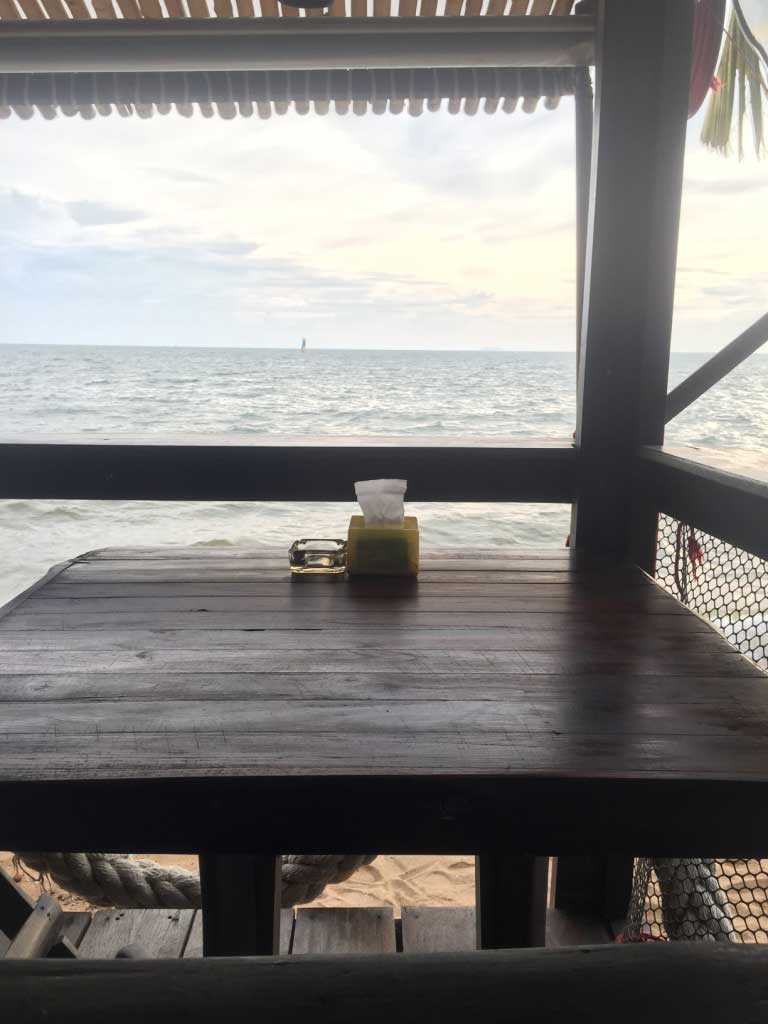 Drifters Cafe - Pattaya, Thailand - Right on the Beach