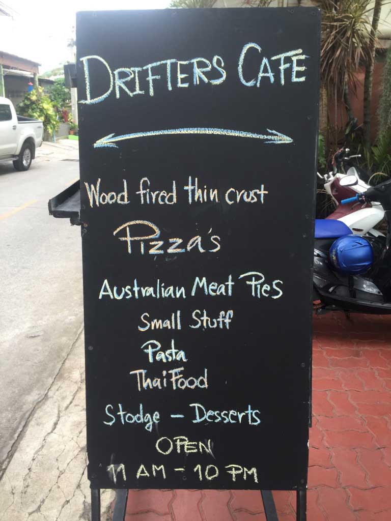 Drifters Cafe - Pattaya, Thailand - Wood-Fired Pizza