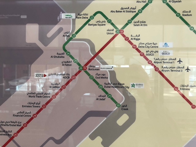Dubai Train Routes