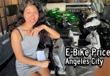 Philippines Lifestyle…We Looked at 2 New E-Bikes for $1,005 USD and $1,270 USD E-Bike Prices Angeles City Philippines