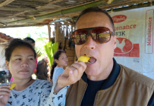Eating Jackfruit and Picking Peanuts at Grandma’s Cornfield Basecamp and Truck Patch Eating Jackfruit and Picking Peanuts at Grandma's Cornfield Basecamp and Truck Patch