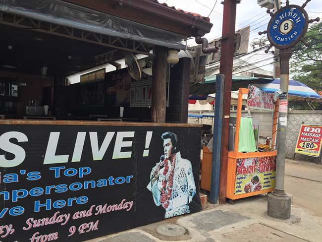 Elvis Show Jomtien Beach Thailand Boathouse Restaurant Soi 8