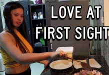 Ya’ll Gonna Fall in Love with Joy After Watching this Video Filipina Cooking Squid and Vegetables Angeles City Philippines