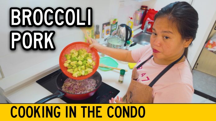 Filipina Wife Learns How To Cook Broccoli Pork