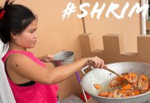 Filipina Sisters Cook Me Some Garlic Butter Shrimp #Philippines #Lifestyle Filipina Sisters Cook Me Some Shrimp Philippines Lifestyle Angeles City