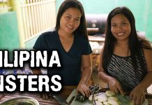 Filipinas Cook Vegetables From Grandma’s Cornfield Filipinas Cook Vegetables From Grandma's Truck Patch