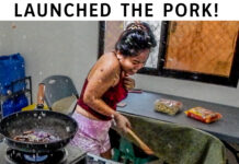 Stay Back 500 Feet When Wife is Cooking Filipina Wife Cooks Pork Adobo