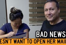 Filipina Wife Thinks She’s Getting Served! What’s In The Envelope? Filipina Wife Doesn't Want To Open Her Mail From America