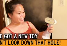 Filipina Wife Is Reckless With Her New Garment Steamer Filipina Wife Is Reckless With Her New Garment Steamer