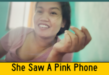 Filipina Wife Sees Pink iPhone Charging In Background While Chatting Foreign Husband! Filipina Wife Saw Pink iPhone Charging In Background!